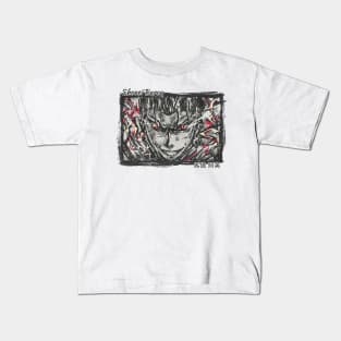 Japanese ink Shouei Barou Blue lock Kids T-Shirt